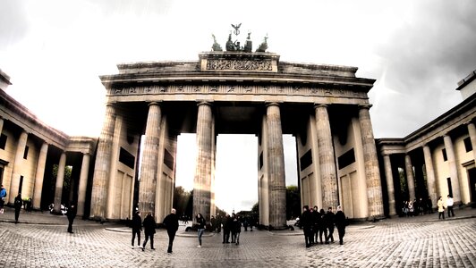 Landmark quadriga building photo