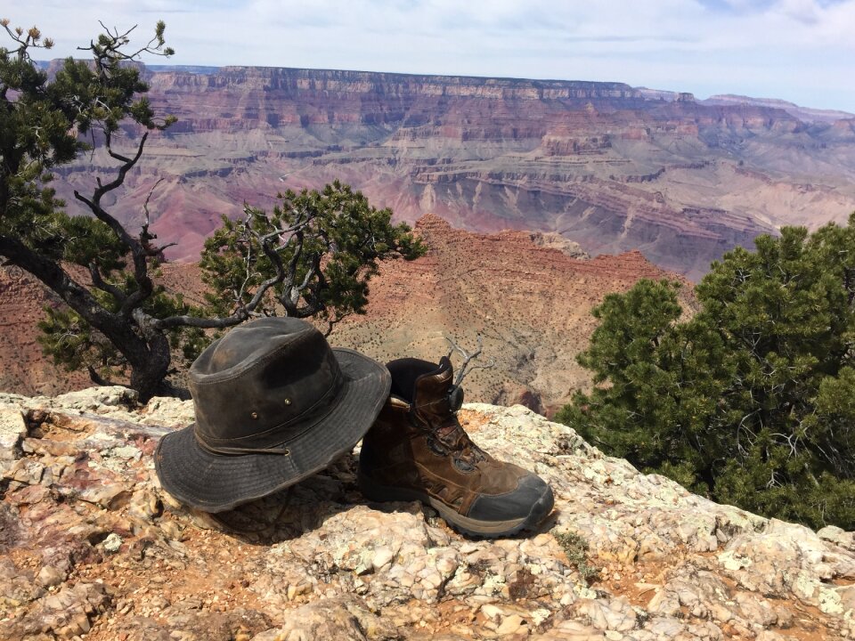 Nature hat boots