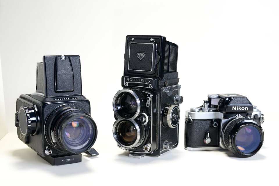 The camera vintage ancient