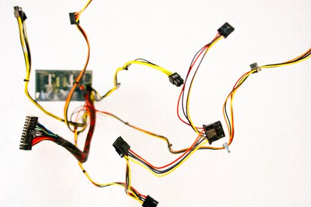 Data electricity electronics photo