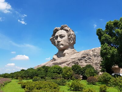 China stone giant eye