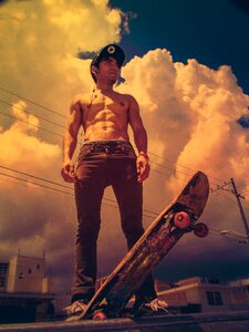 Skate athlete retouch