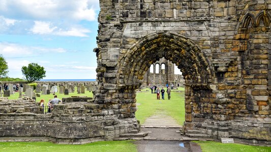Substantiate ruin archway