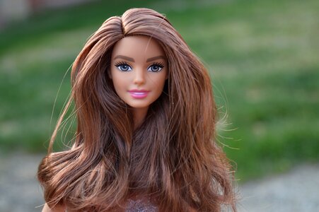 Brunette toy girl