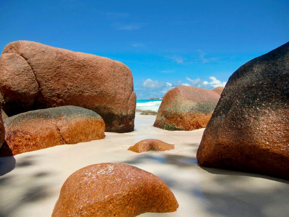 Beach nature seychelles