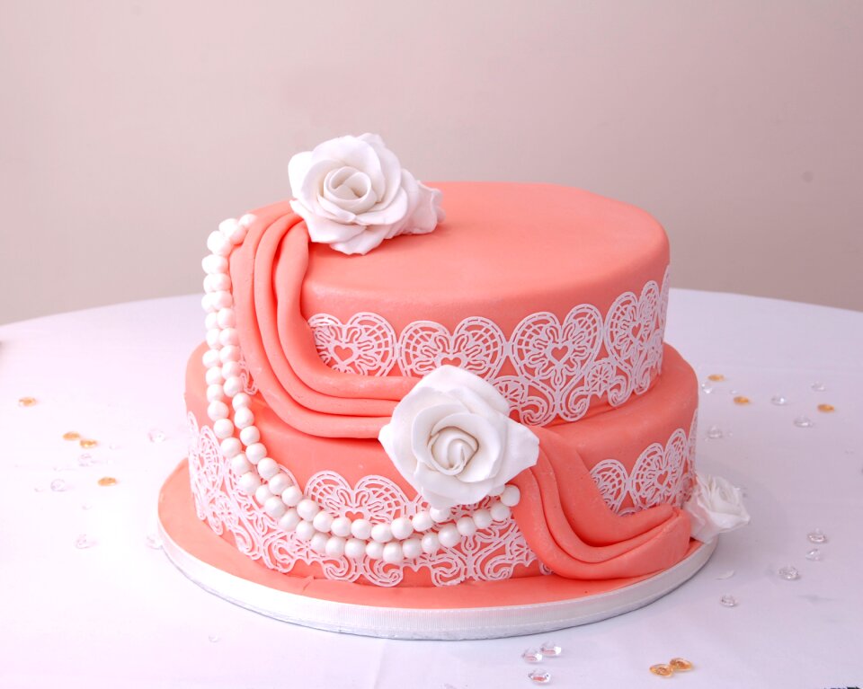 White decoration icing