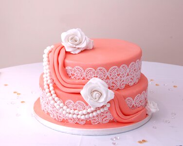 White decoration icing