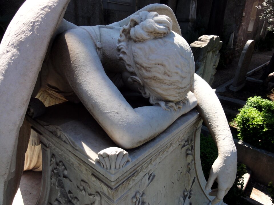 Guardian angel statues statuette
