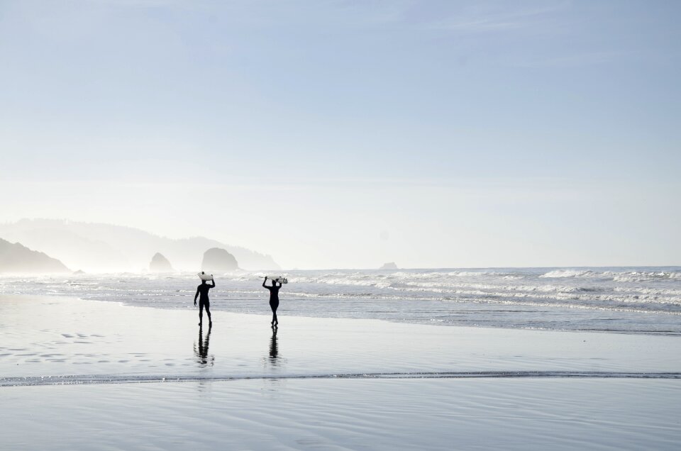 Mist ocean outdoors