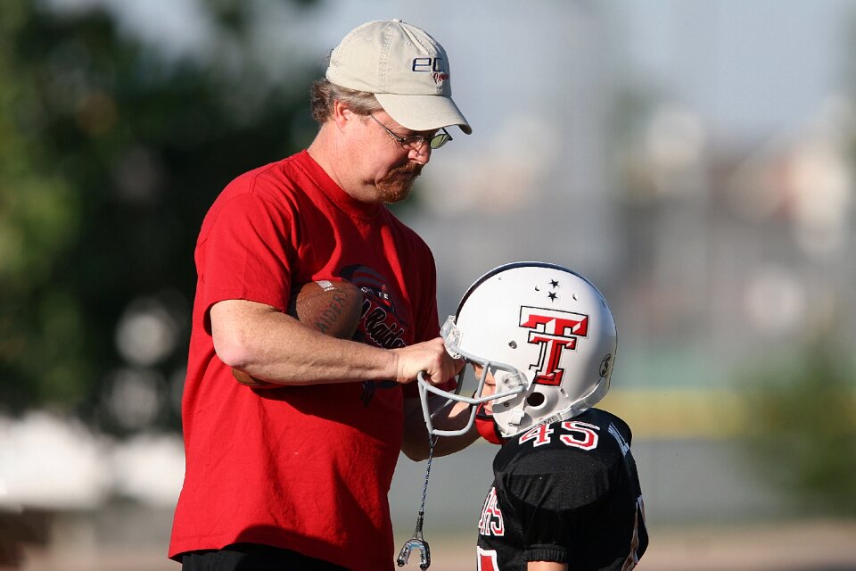 Player adult helmet