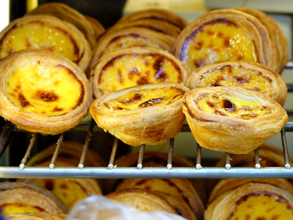 Custard bakery pastry