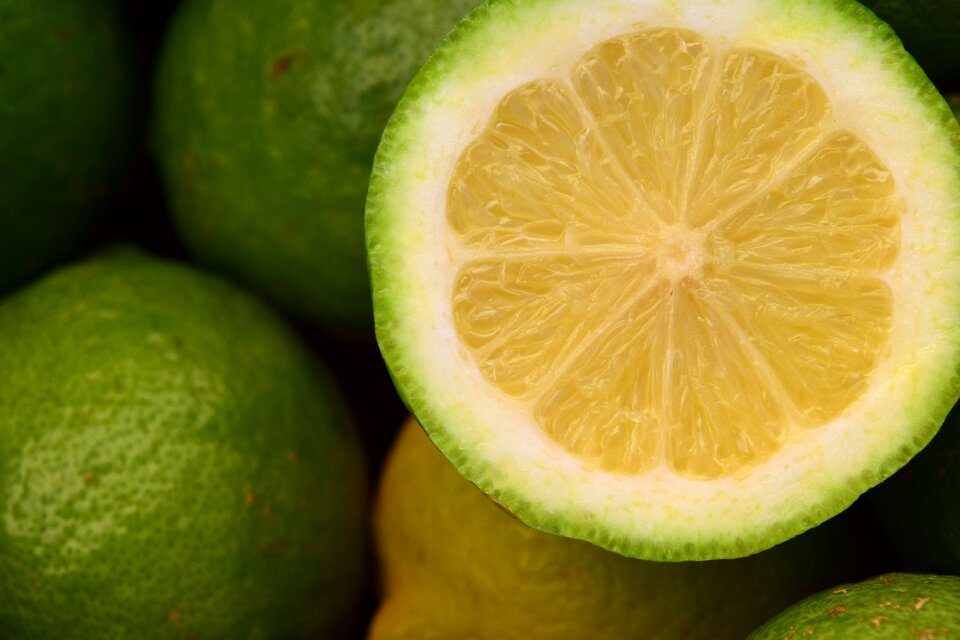 Vitamins yellow food