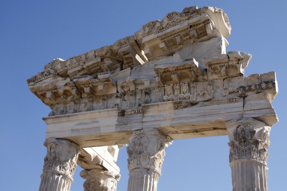 Greek architecture stone