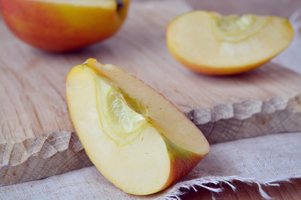 Piece fruit bio apple