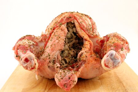 Catering cellulite chicken photo