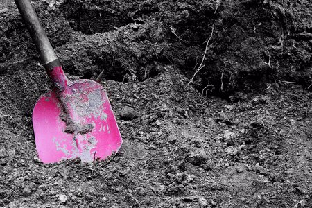 Digging construction work gardening equipment