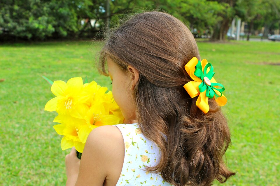 Nature outdoors hair