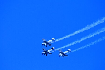 Team display smoke photo