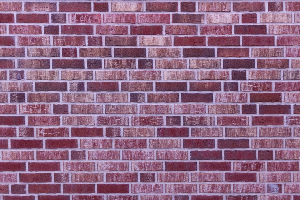 Brick wall red bricks