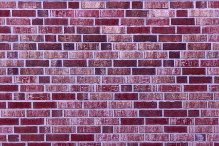 Brick wall red bricks