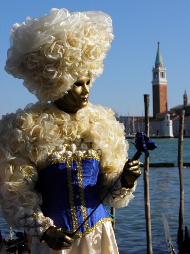 Mask disguise carnival of venice