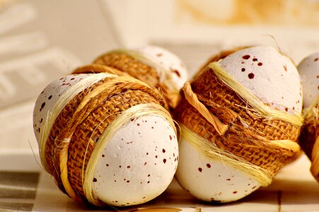 Cord easter decoration