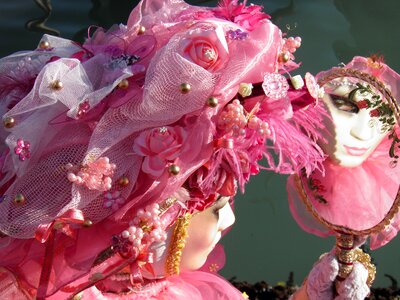 Mask disguise carnival of venice