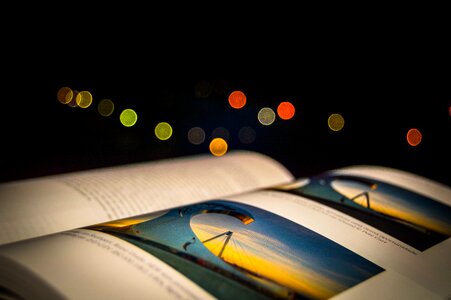 Fantasy bokeh black book