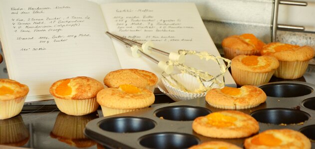 Small cakes cupcakes muffin form