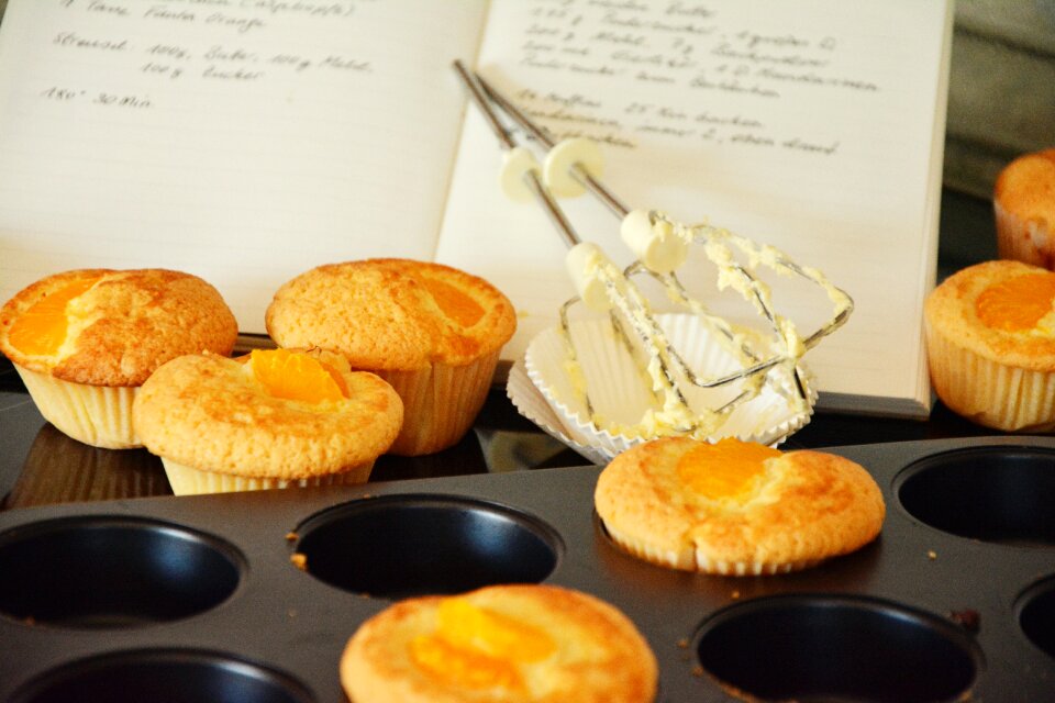 Small cakes cupcakes muffin form