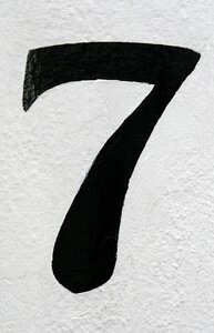 Address seven calligraphy