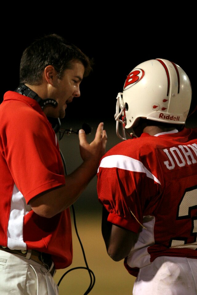 Player sport football coach