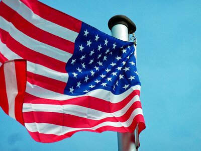 United states american flag stars and stripes photo