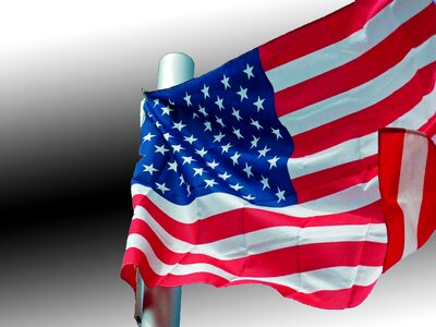 American flag usa flag stars and stripes photo