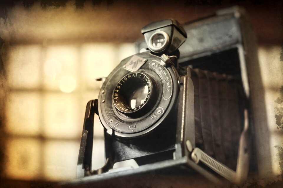 Agfa balgenkamera close up