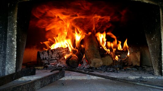 Heat oven burn