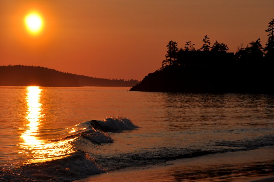 Columbia scenic island