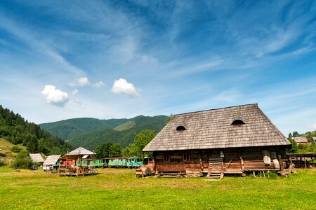 Ukraine carpathian mountains transcarpathia photo