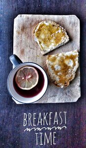 Lemon wood bread