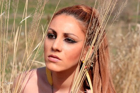 Beauty blonde girl
