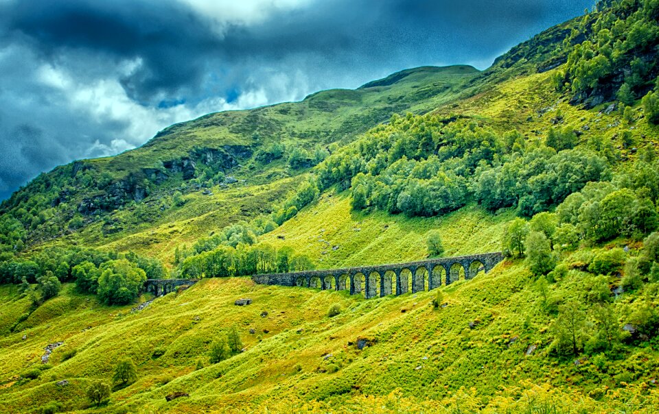 Historically architecture old bridge