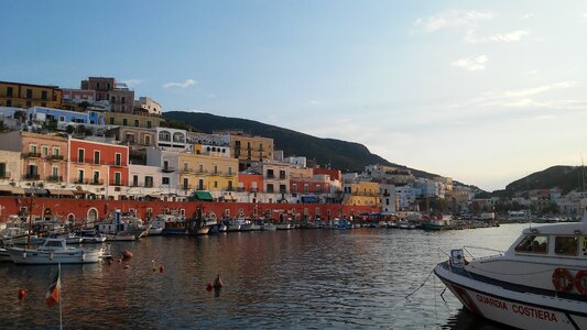 Ponza porto islands photo