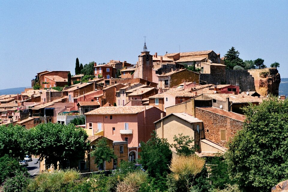 Red ochre french community small town