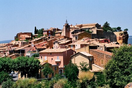 Red ochre french community small town