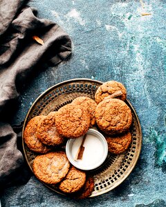 Food plate sweets photo