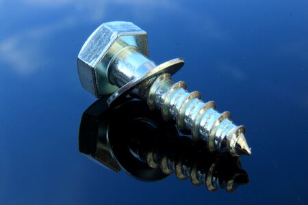 Close up iron tool