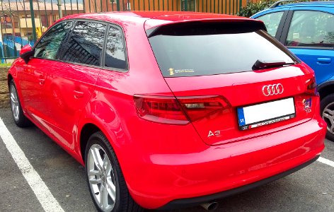 2012_Audi_A3_Sportback_rear