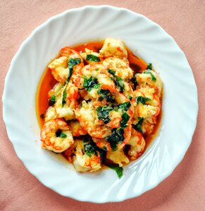 Snack mediterranean seafood