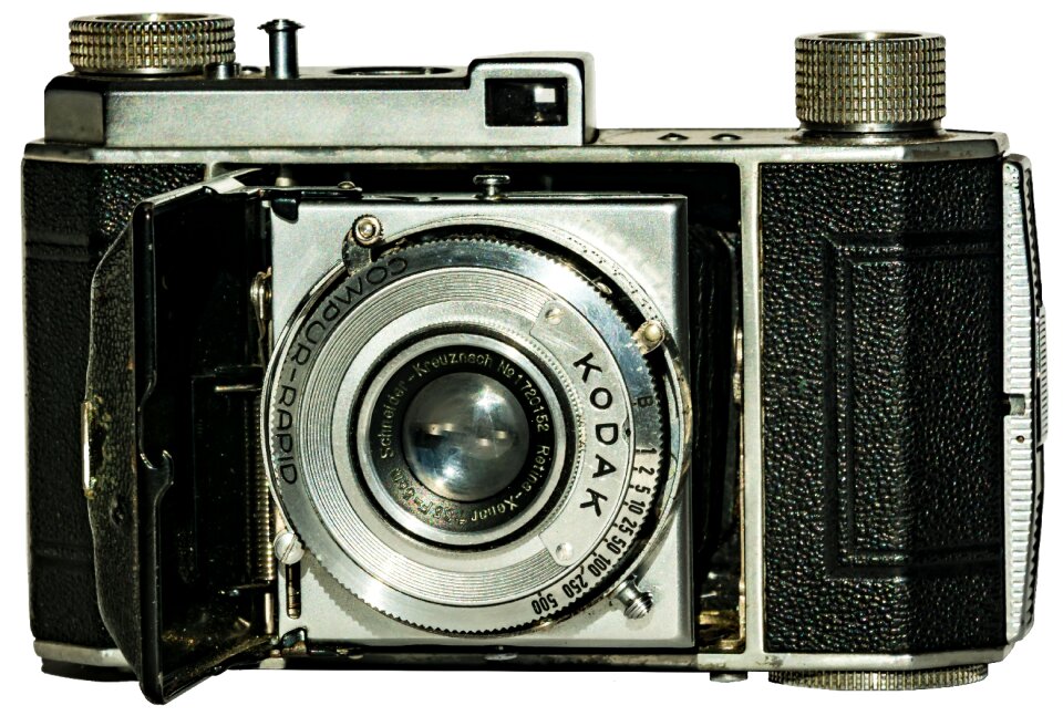 Photograph retro photo camera