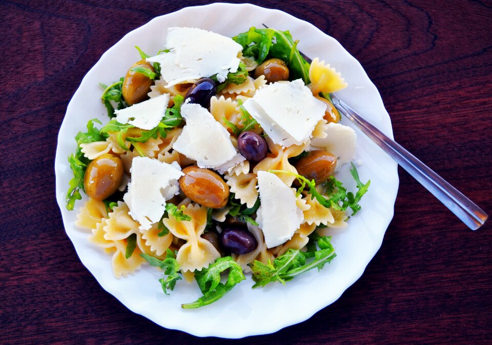 Arugula mediterranean vegetarian